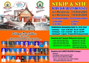 Penerimaan Mahasiswa Baru (PMB) STIE & STKIP Widyaswara Indonesia TA. 2019/2020
